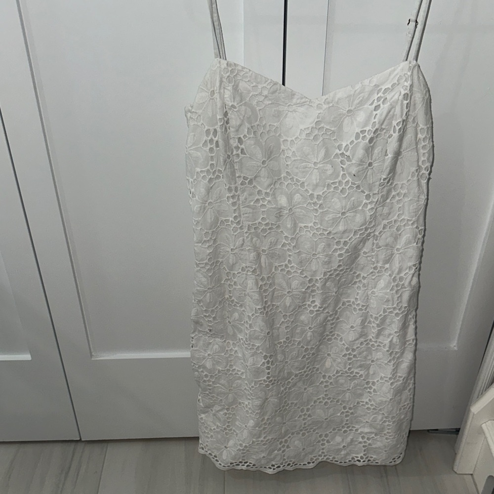 Lilly Pulitzer White Lace Dress